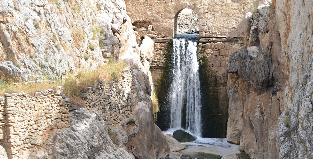 Manantial natural de sal